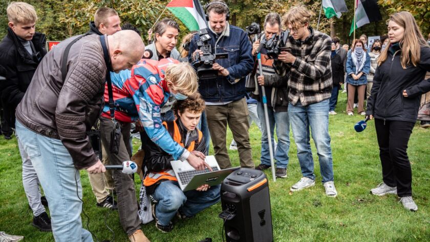 Wageningen Encampment wants pro-Palestine activist Khatib to speak via livestream