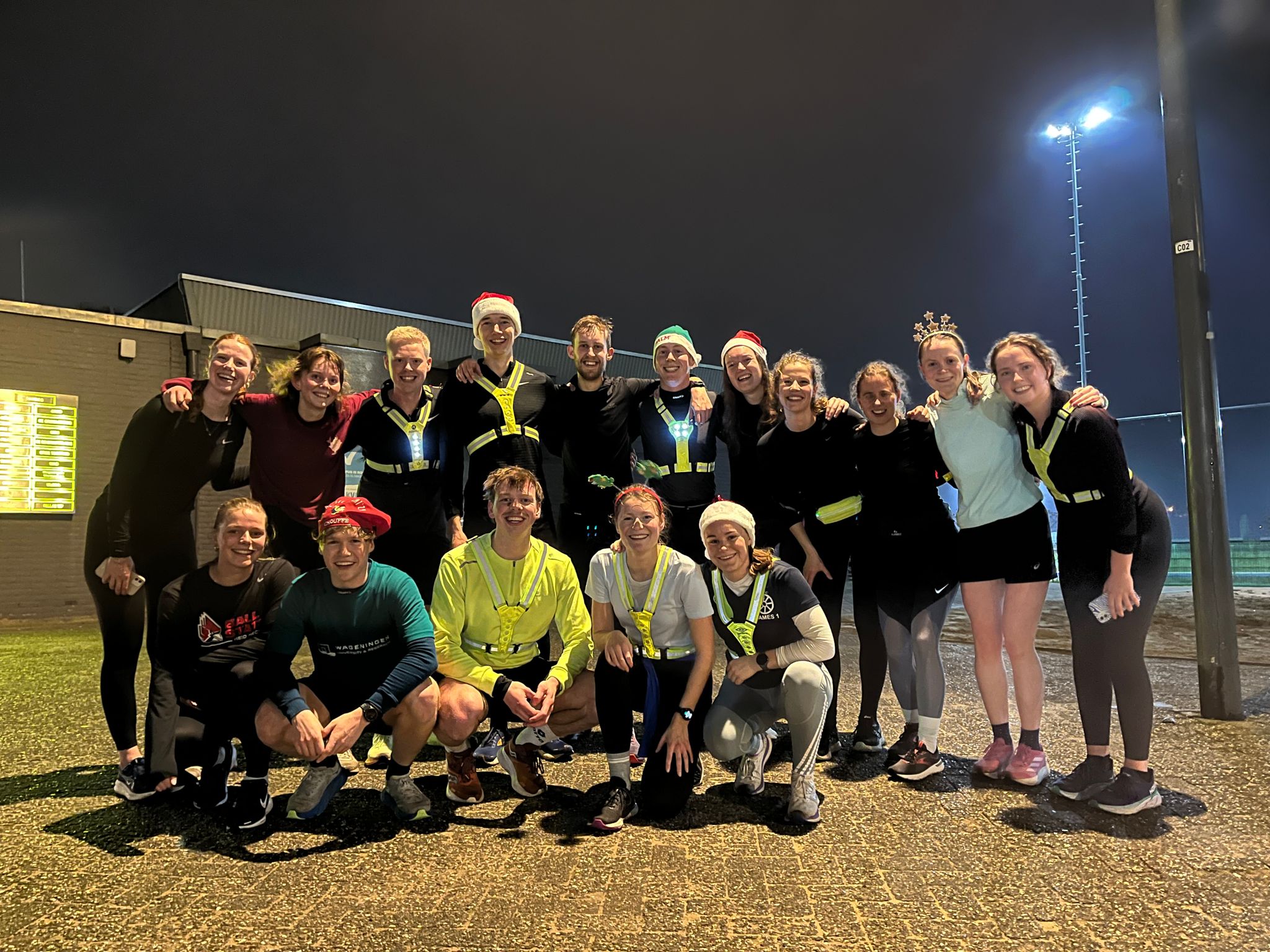 Sportieve tekenwedstrijd door Social Run Club Wageningen